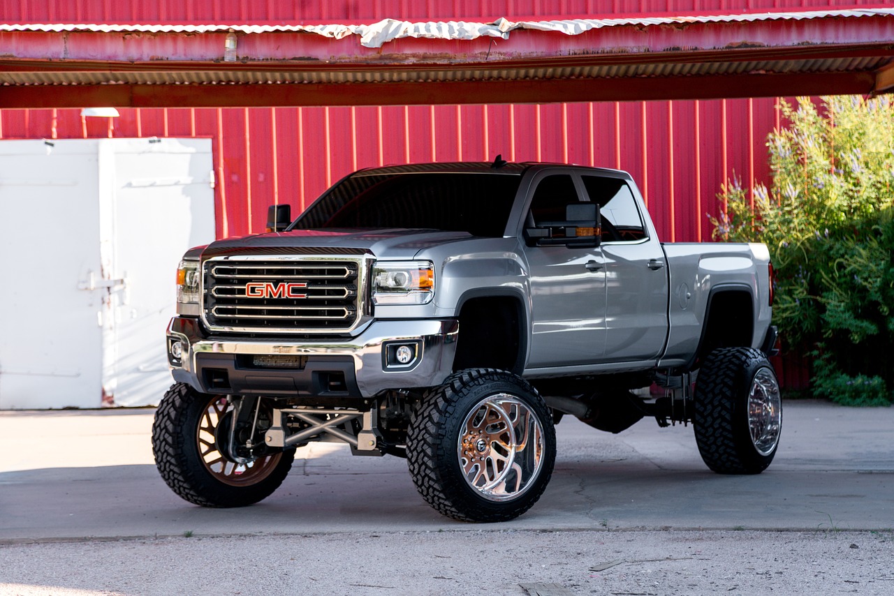 truck, lifted truck, off road