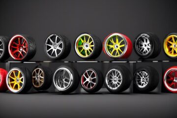 automotive shop selling wheels