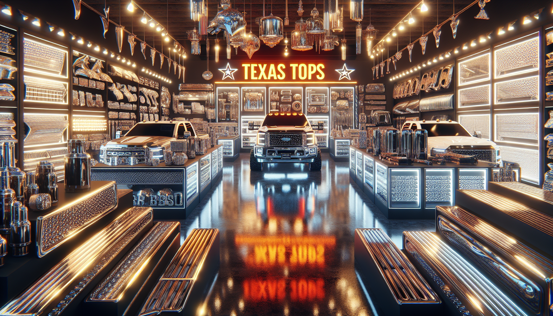 Texas Tops Of McAllen Exclusive Truck Accessories Galore