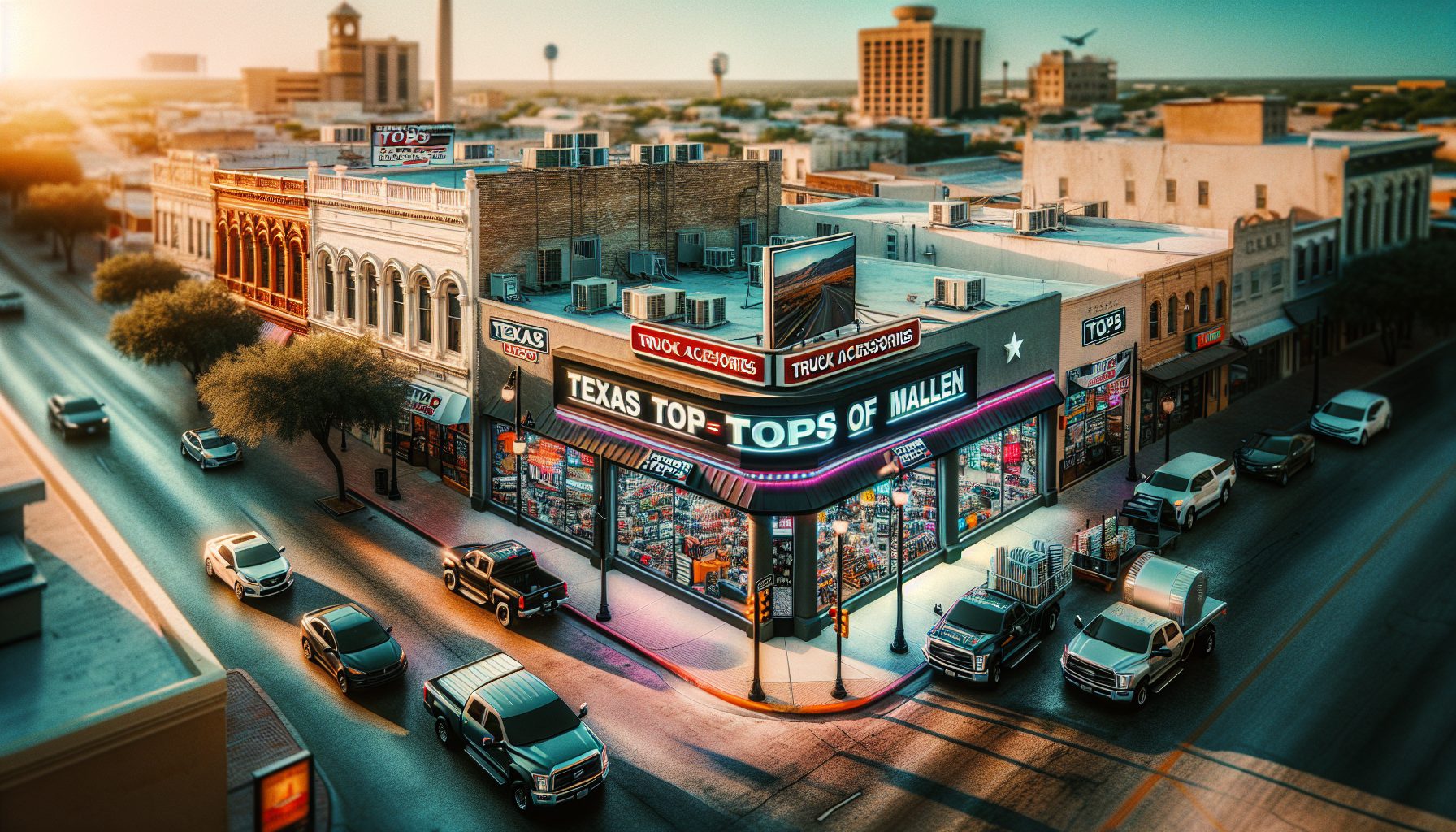 Texas Tops Of McAllen Unique Truck Accessories Perspective